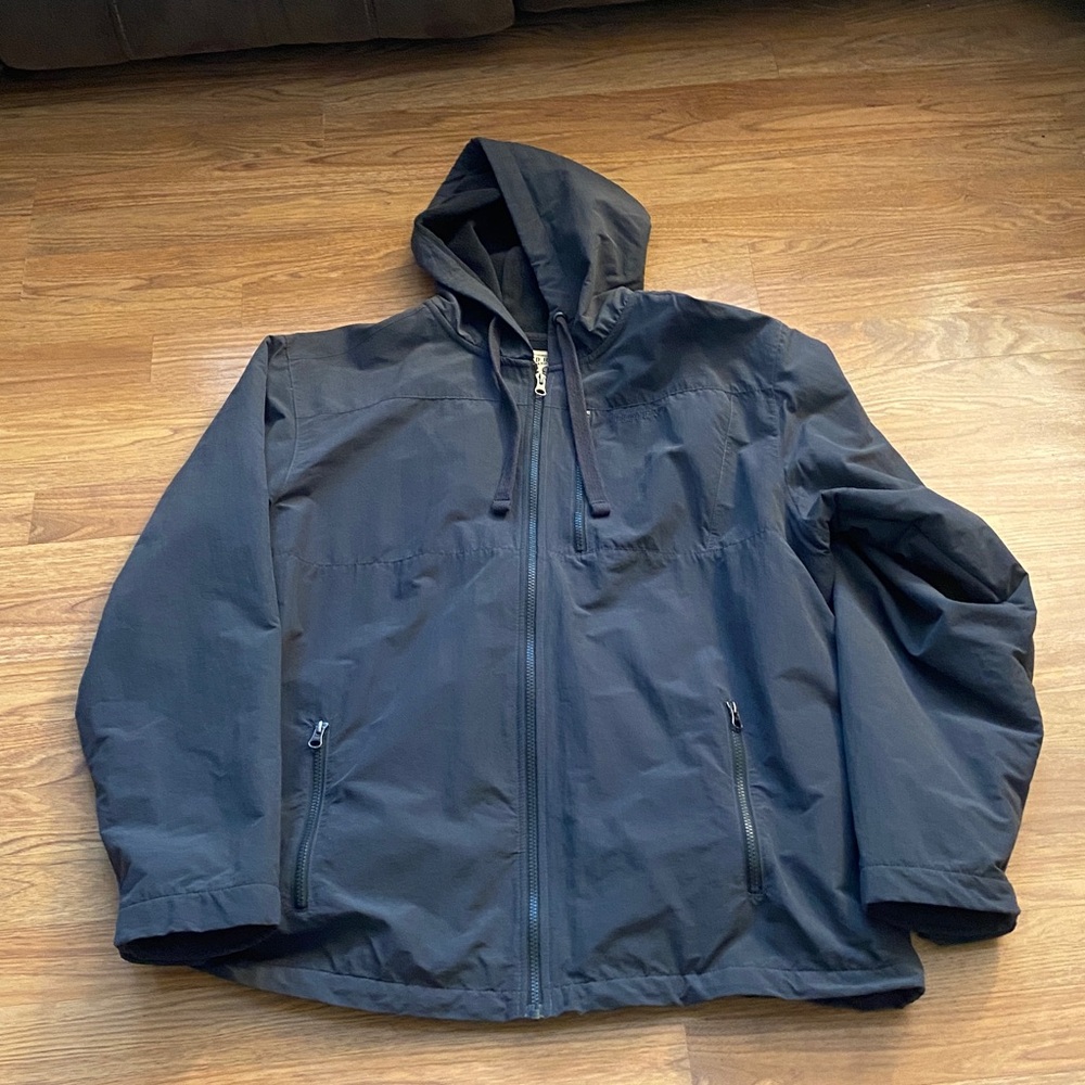 RedHead charcoal grey soft shell full zip hooded jacket